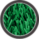 pasto sintetico de colores - verde pasto