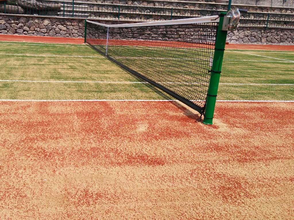 Cusped artificial tenis