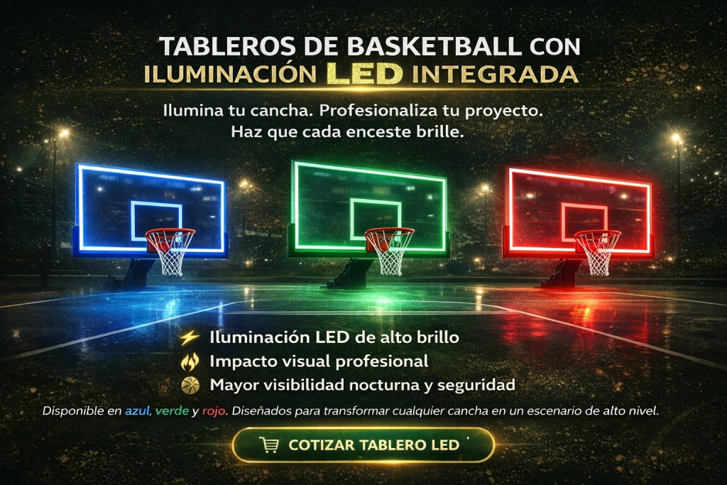 Tablero de Basquetbol LED: Ilumina tu cancha y eleva la experiencia
